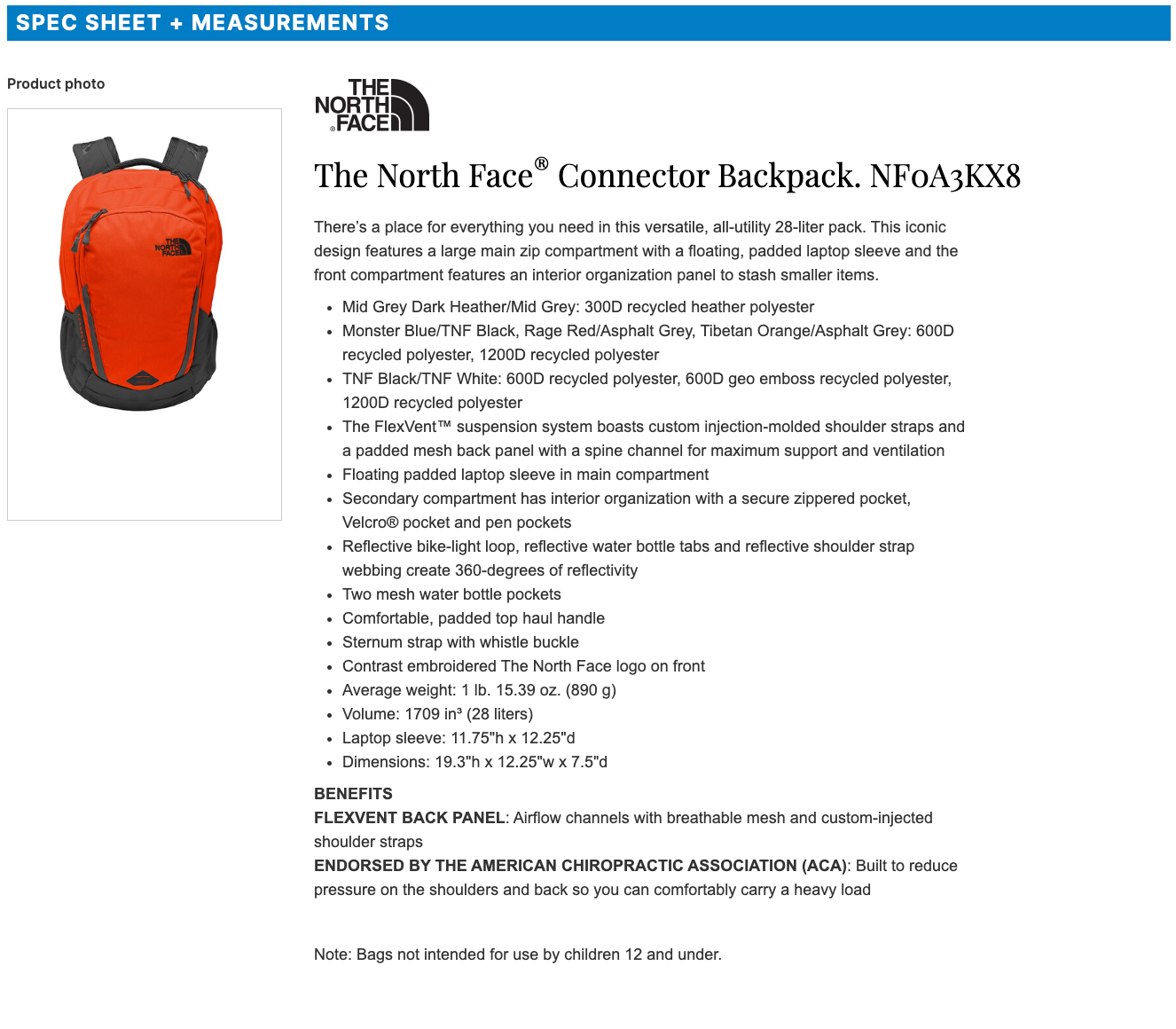 The North Face® Connector Backpack
