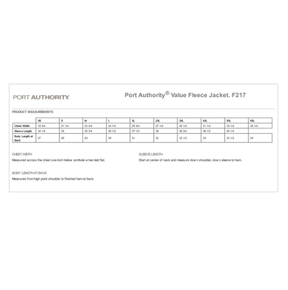 Port Authority® Value Fleece Jacket