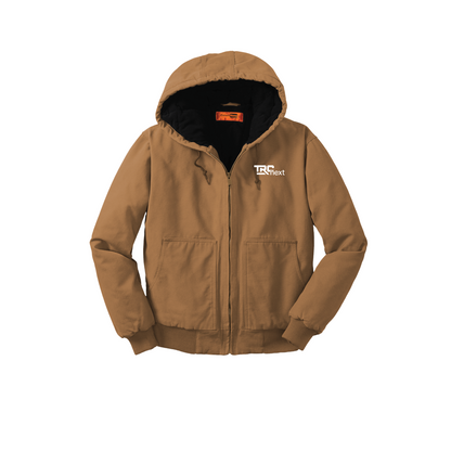 CornerStone® Washed Duck Cloth Insulated Hooded Work Jacket