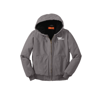 CornerStone® Washed Duck Cloth Insulated Hooded Work Jacket
