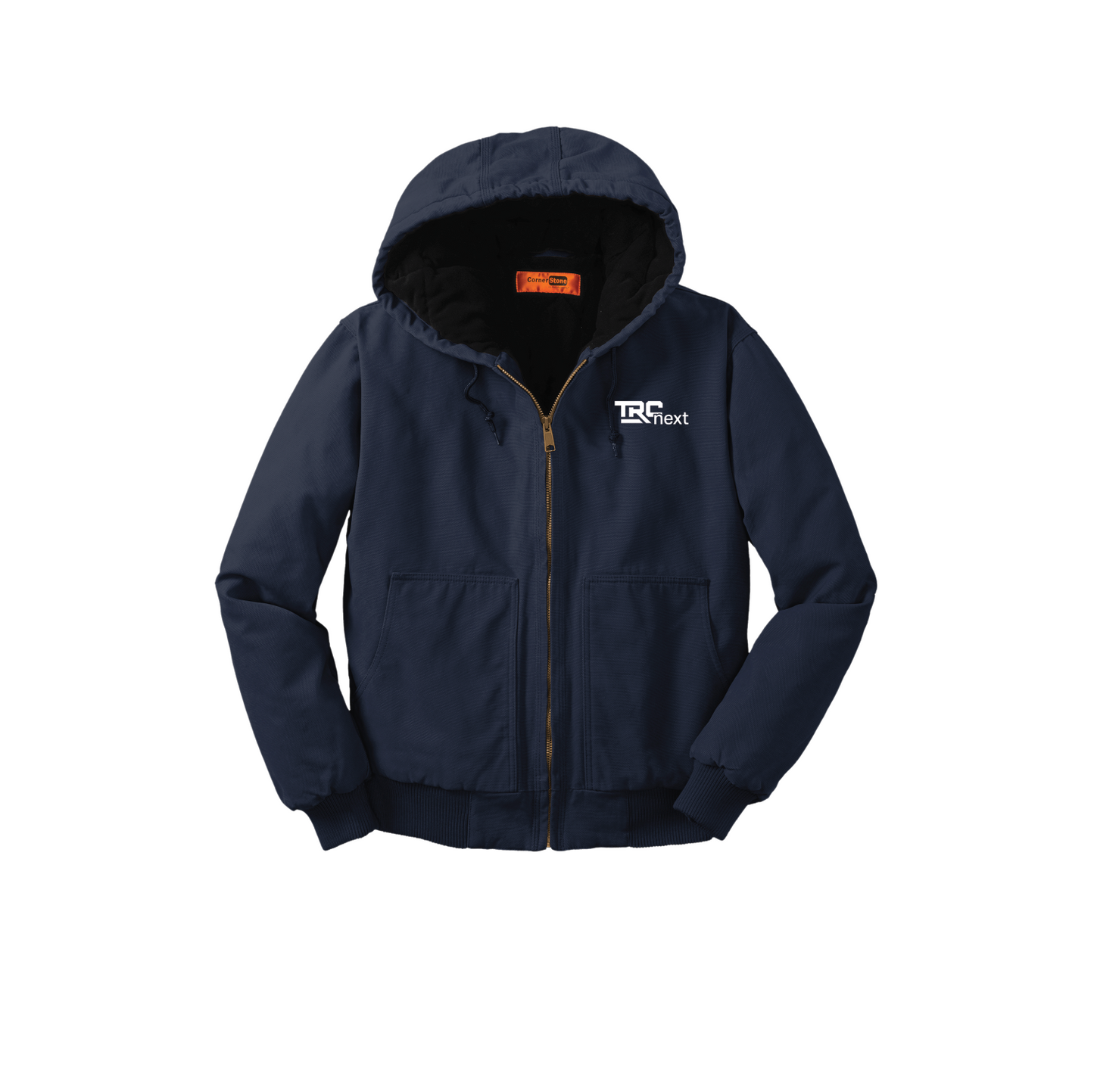 CornerStone® Washed Duck Cloth Insulated Hooded Work Jacket