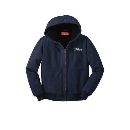 CornerStone® Washed Duck Cloth Insulated Hooded Work Jacket