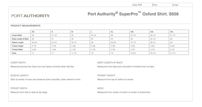 Port Authority® SuperProTM Oxford Shirt