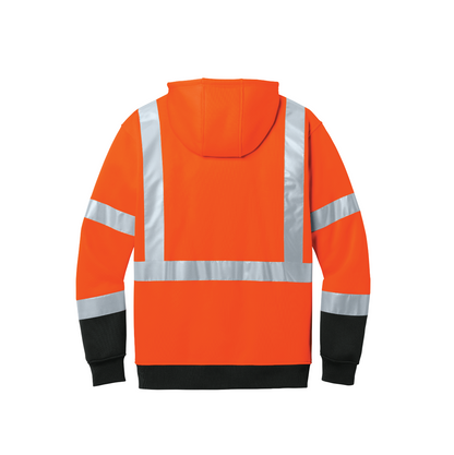 CornerStone® ANSI 107 Class 3 Heavy-Duty Fleece Pullover Hoodie