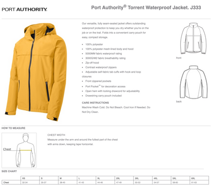 Port Authority® Torrent Waterproof Jacket