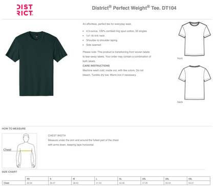 Fundraiser | District ® Perfect Weight ® Tee