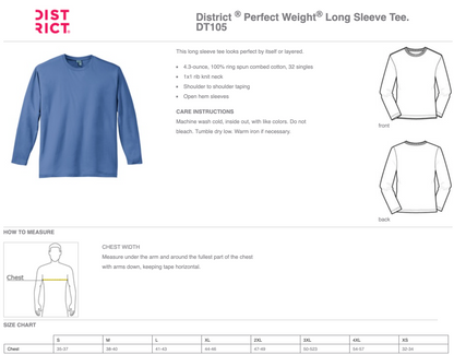 Fundraiser | District ® Perfect Weight ® Long Sleeve Tee