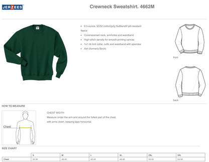 Fundraiser | Jerzees® Super Sweats® NuBlend® Crewneck Sweatshirt